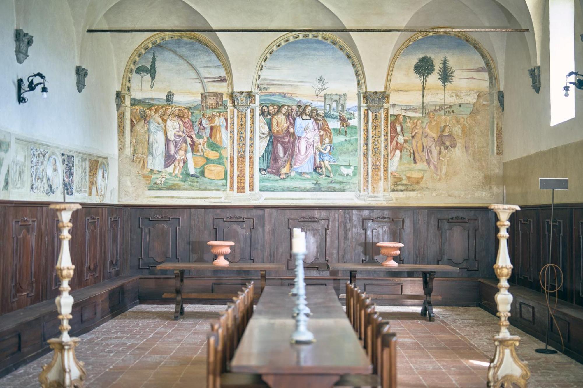 Monastero Sant'Anna In Camprena Vila Pienza Exterior foto